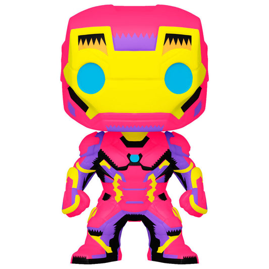 Figurine Funko POP! Marvel Iron Man Black Light Exclusive