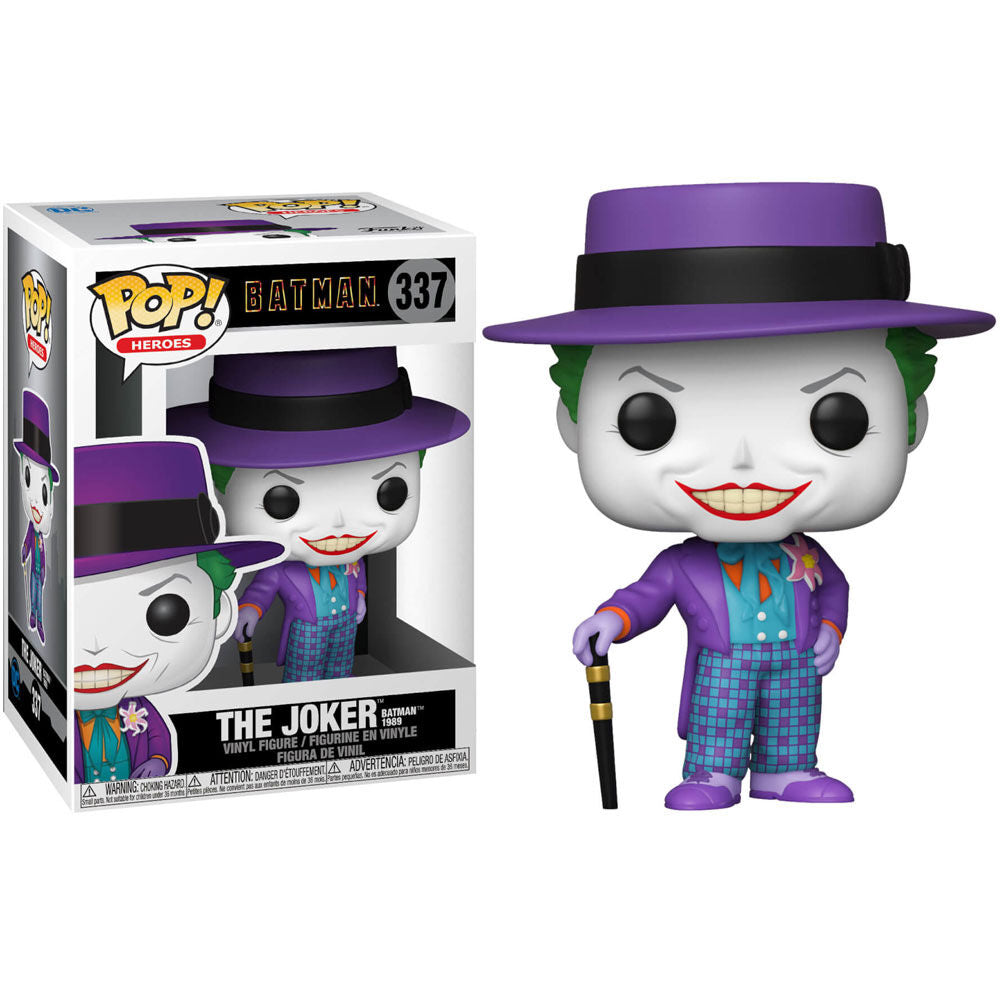 Figurine Funko POP! DC Comics Batman 1989 Joker with Hat 5 + 1 Chase