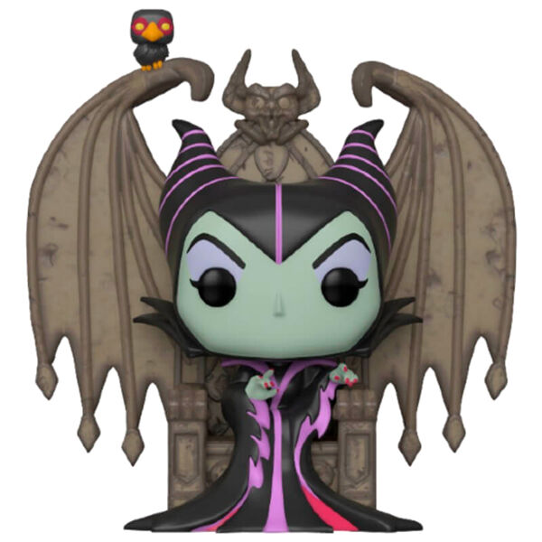 Figurine Funko POP! Disney Villains Maleficent with Throne, vue 2