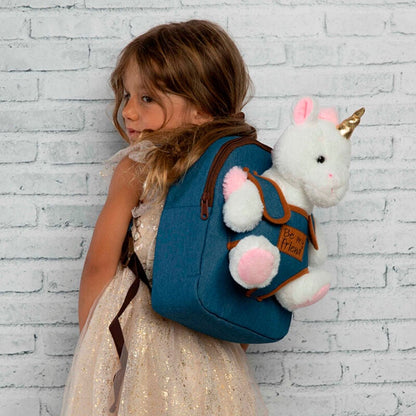 Sac à dos Tiara Unicorn avec peluche toy 26 cm
