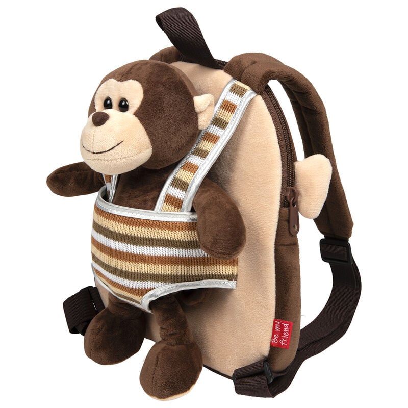 Sac à dos Max Monkey reversible avec peluche toy 25 cm, vue 2
