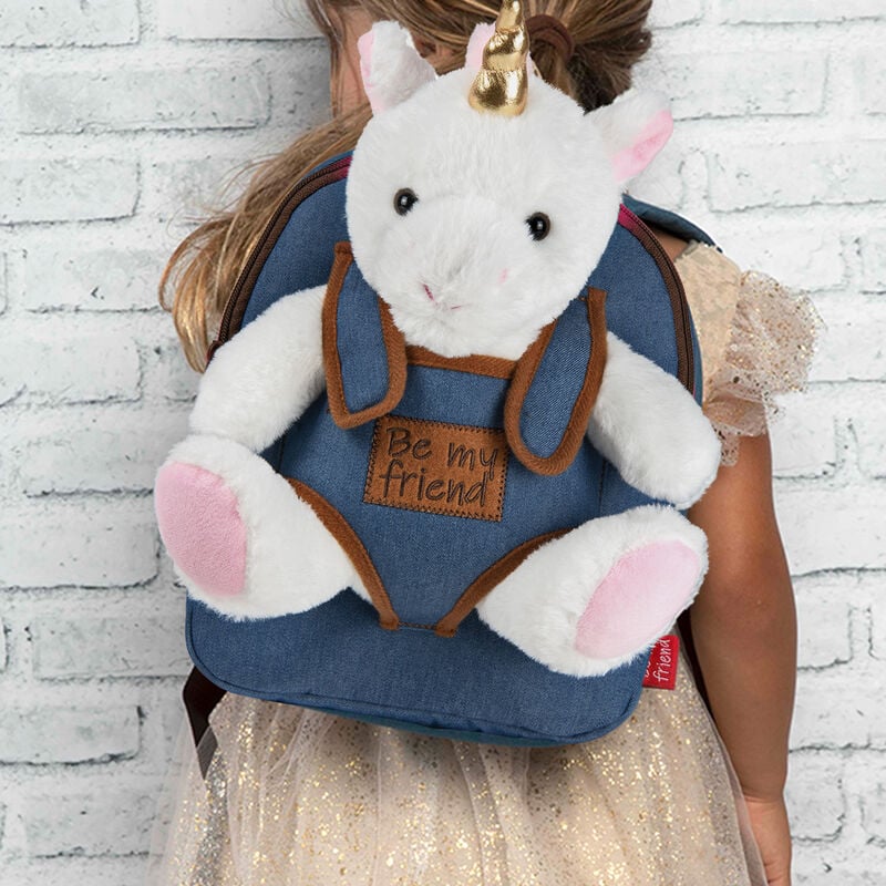 Sac à dos Tiara Unicorn avec peluche toy 26 cm, vue 2