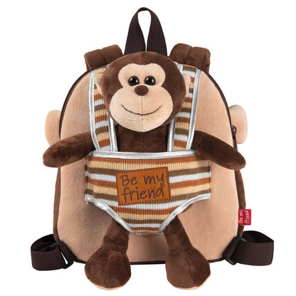 Sac à dos Max Monkey reversible avec peluche toy 25 cm, vue 4