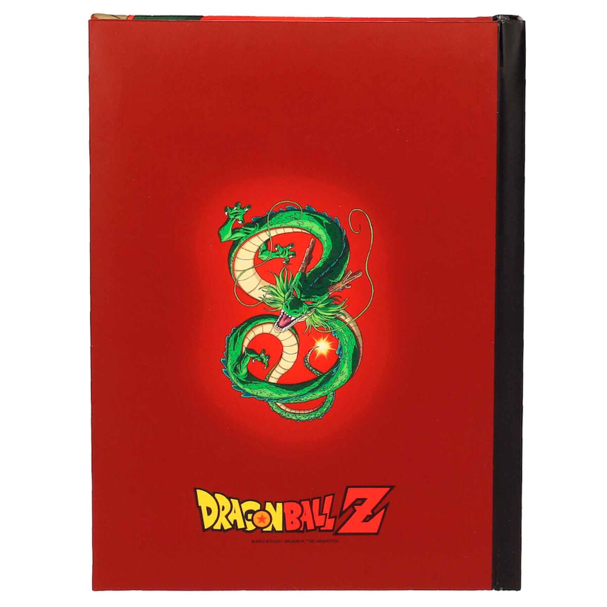 Cahier Dragon Ball Shenron avec lights, vue 3