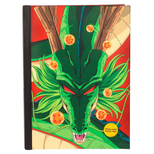 Cahier Dragon Ball Shenron avec lights