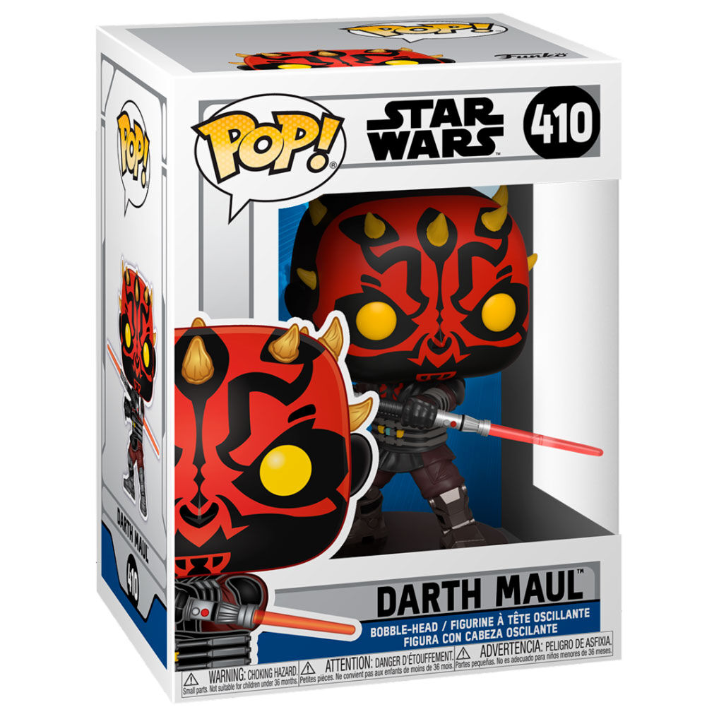 Figurine Funko POP! Star Wars Darth Maul, vue 2