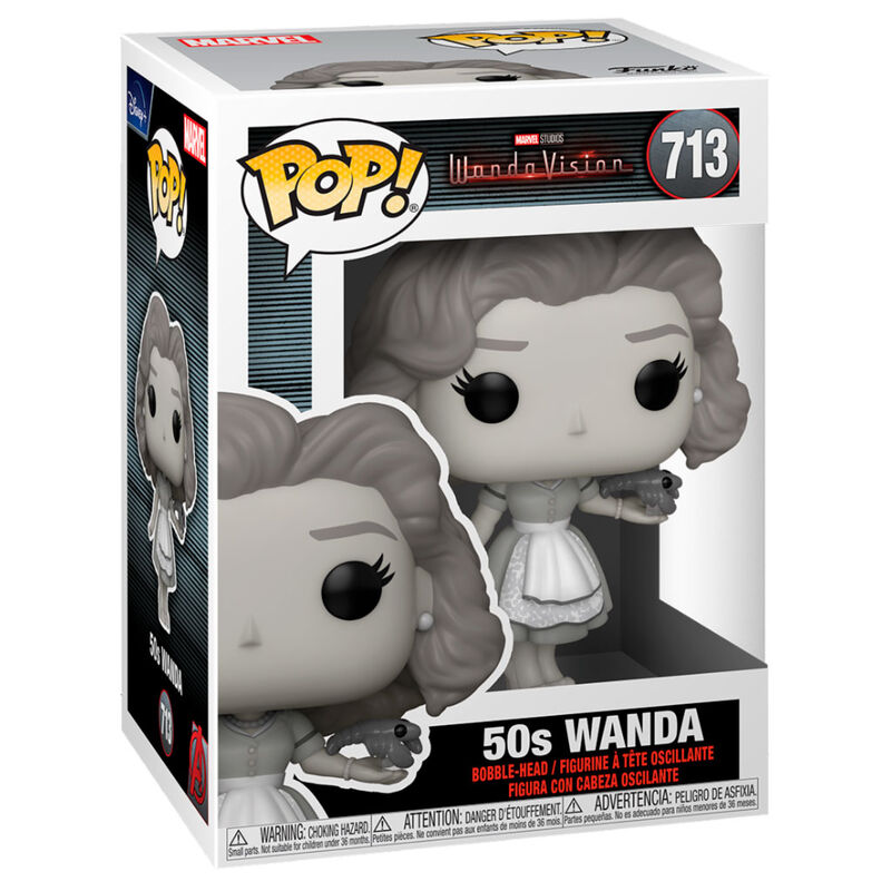 Figurine Funko POP! Marvel WandaVision Wanda 50s, vue 2