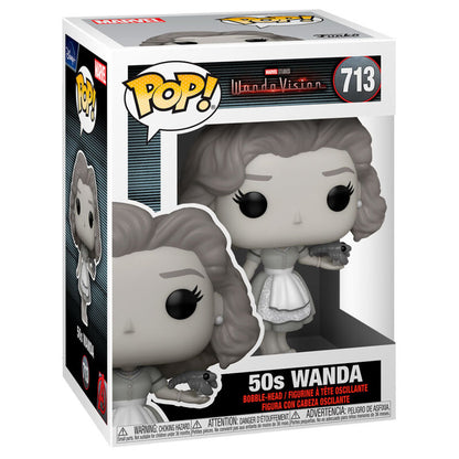 Figurine Funko POP! Marvel WandaVision Wanda 50s, vue 2