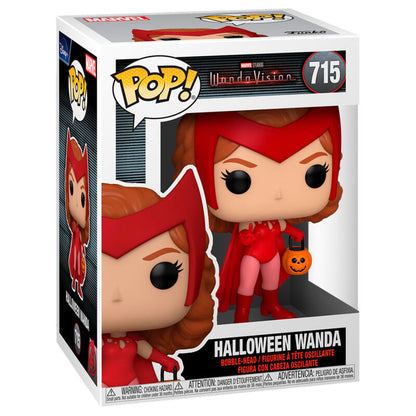 Figurine Funko POP! Marvel WandaVision Wanda Halloween, vue 2