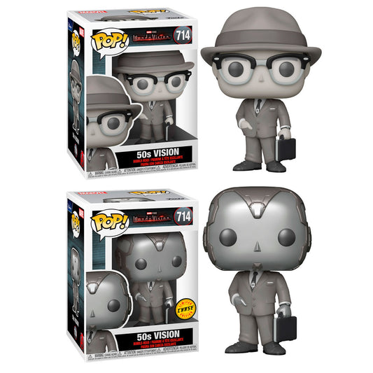 Figurine Funko POP! Marvel WandaVision Vision 5 + 1 Chase