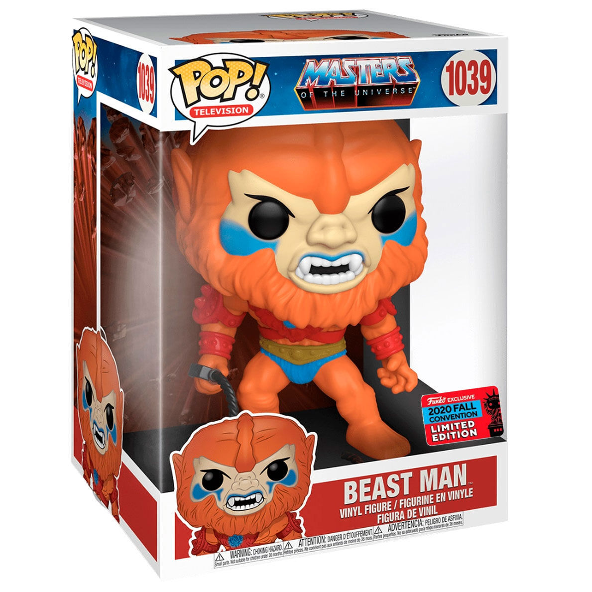 Figurine Funko POP! Masters of the Universe Beast Man Exclusive 25cm, vue 2