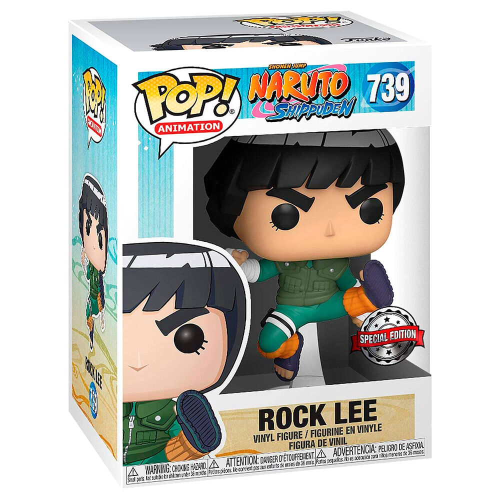 Figurine Funko POP! Naruto Rock Lee Exclusive, vue 3