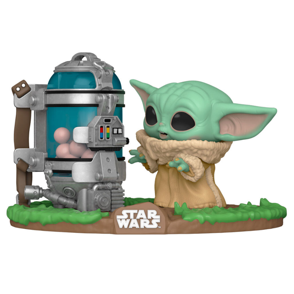 Figurine Funko POP! Star Wars The Mandalorian Child with Canister, vue 2