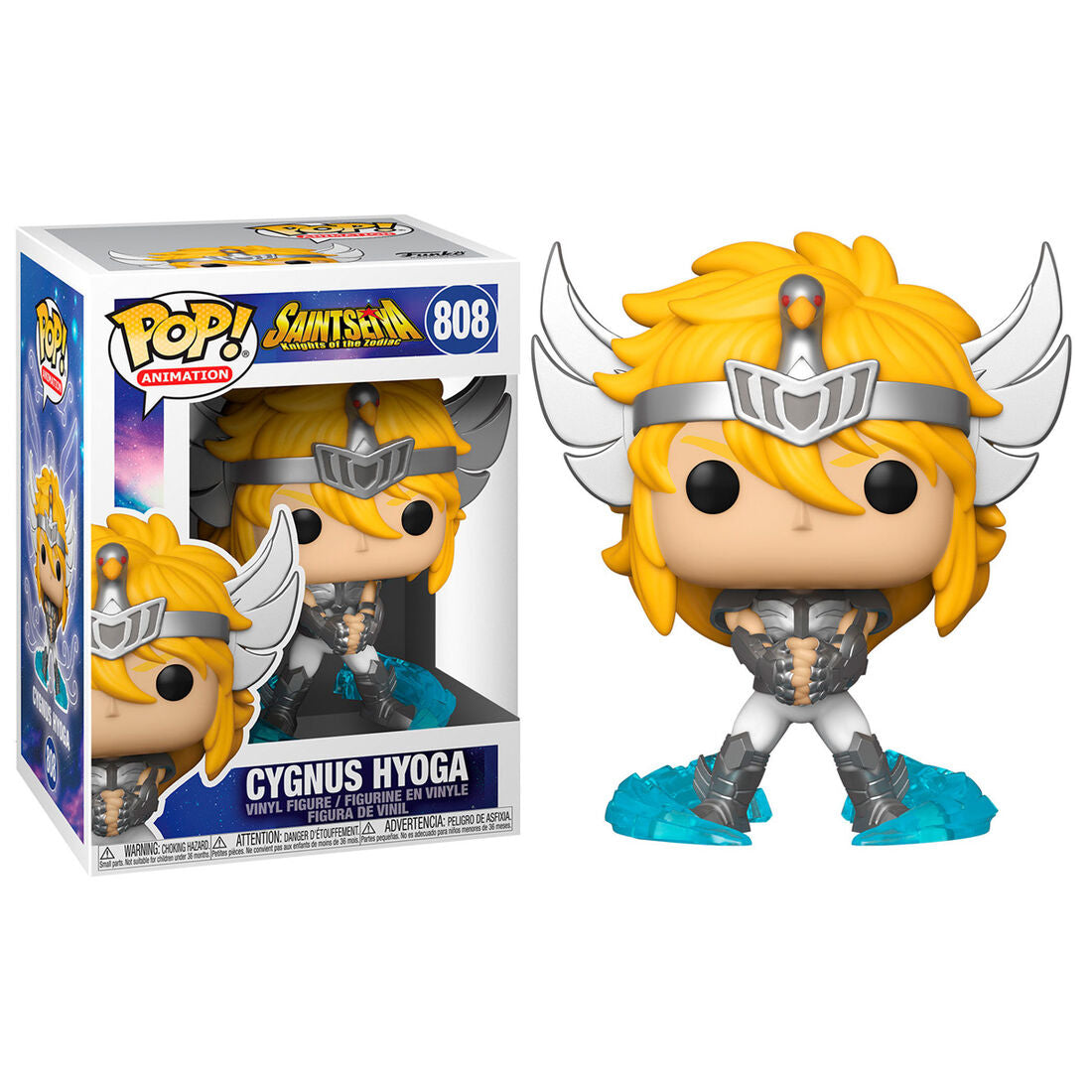 Figurine Funko POP! Cygnus Hyoga Saint Seiya, vue 3