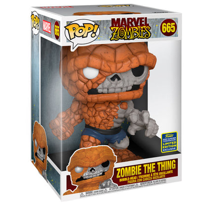 Figurine Funko POP! Marvel Zombies The Thing Exclusive 25cm, vue 2