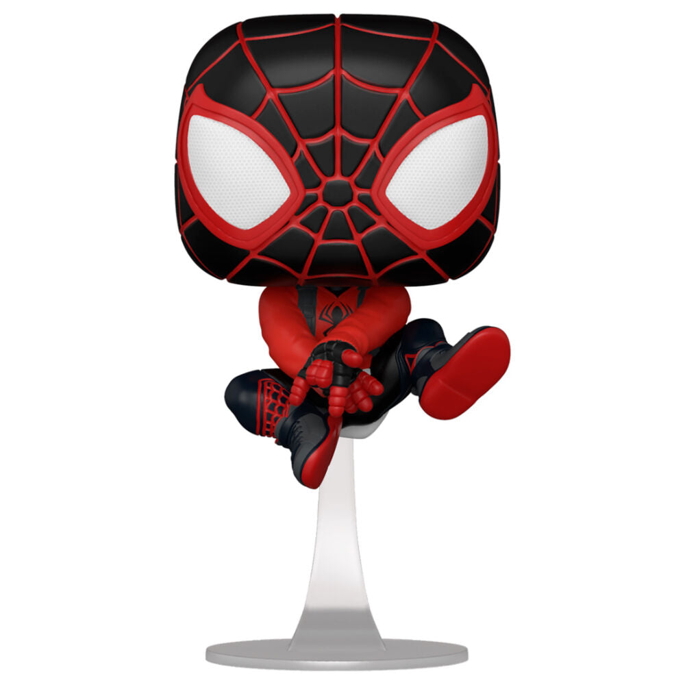 Figurine Funko POP! Marvel Spiderman Miles Morales Bodega Cat Suit, vue 2