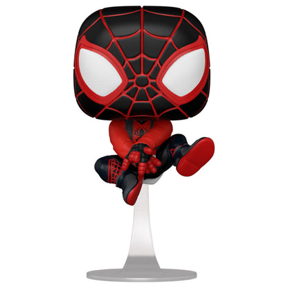 Figurine Funko POP! Marvel Spiderman Miles Morales Bodega Cat Suit, vue 2