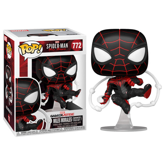 Figurine Funko POP! Marvel Spiderman Miles Morales Advanced Tech Suit