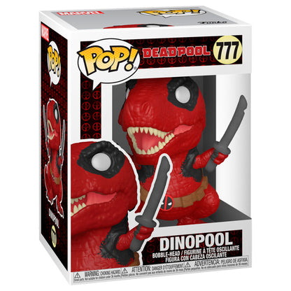 Figurine Funko POP! Marvel Deadpool 30th Dinopool, vue 3