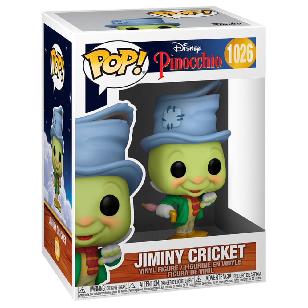 Figurine Funko POP! Disney Pinocho Street Jiminy Cricket, vue 3