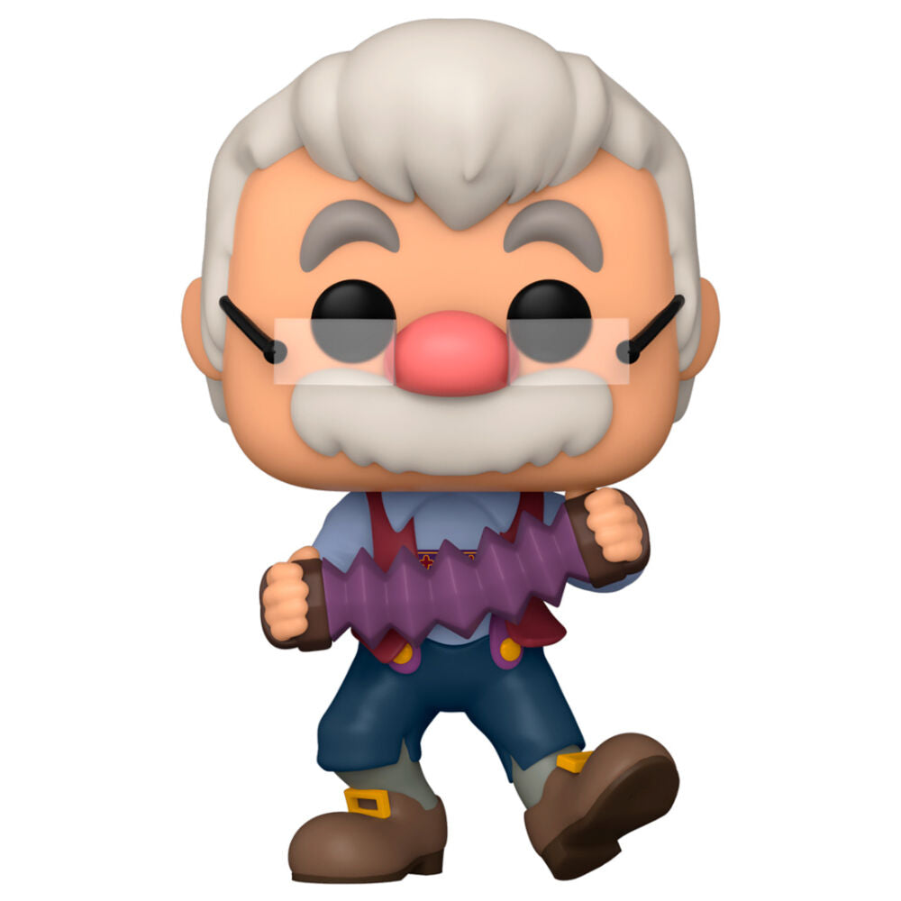 Figurine Funko POP! Disney Pinocho Geppetto with Accordion, vue 2