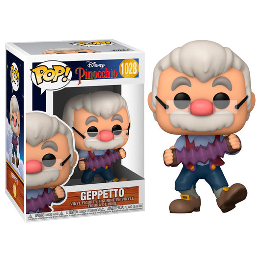 Figurine Funko POP! Disney Pinocho Geppetto with Accordion
