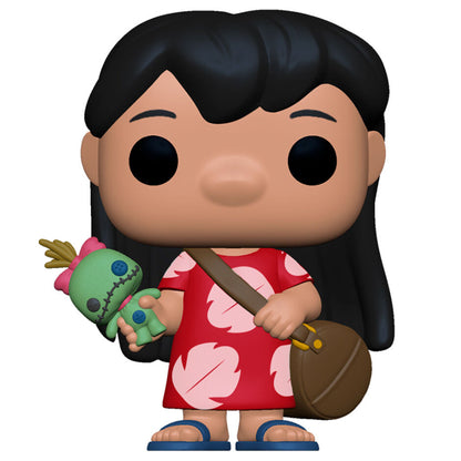 Figurine Funko POP! Disney Lilo and Stitch Lilo with Scrump, vue 2