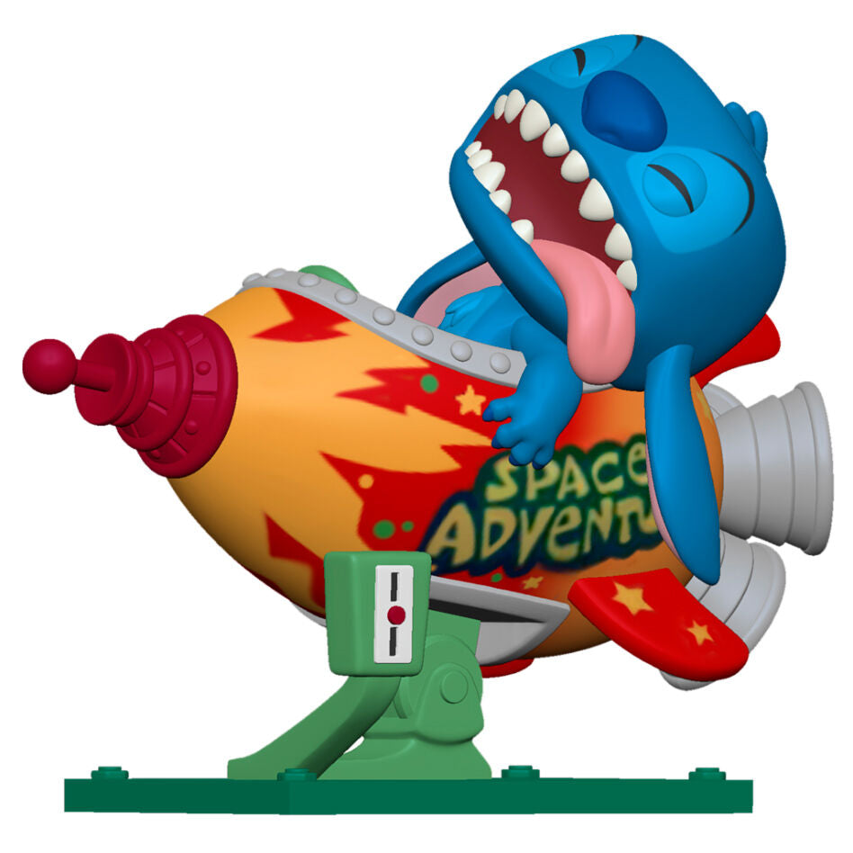 Figurine Funko POP! Rides Super Deluxe Disney Lilo and Stitch Stitch in Rocket