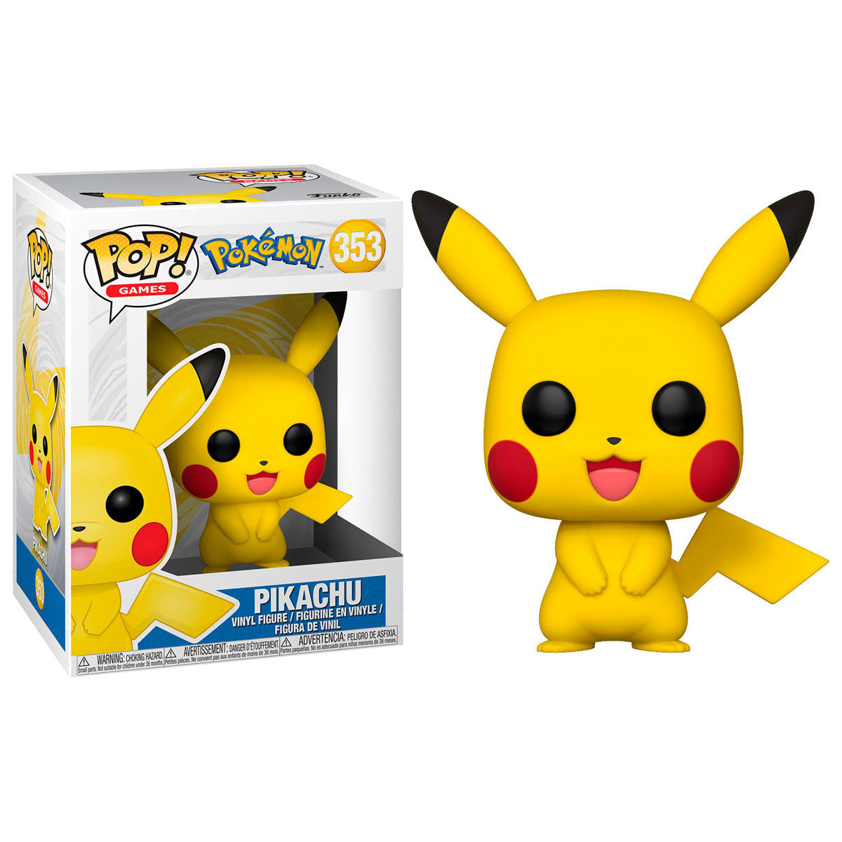 Figurine Funko POP! Pokemon Pikachu Exclusive, vue 3