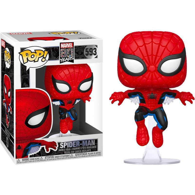 Figurine Funko POP! Marvel 80th First Appearance Spiderman, vue 2