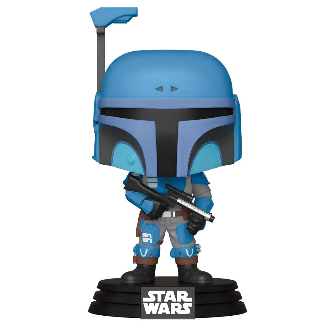 Figurine Funko POP! Star Wars Mandalorian Death Watch Mandalorian Two Stripes Exclusive, vue 2