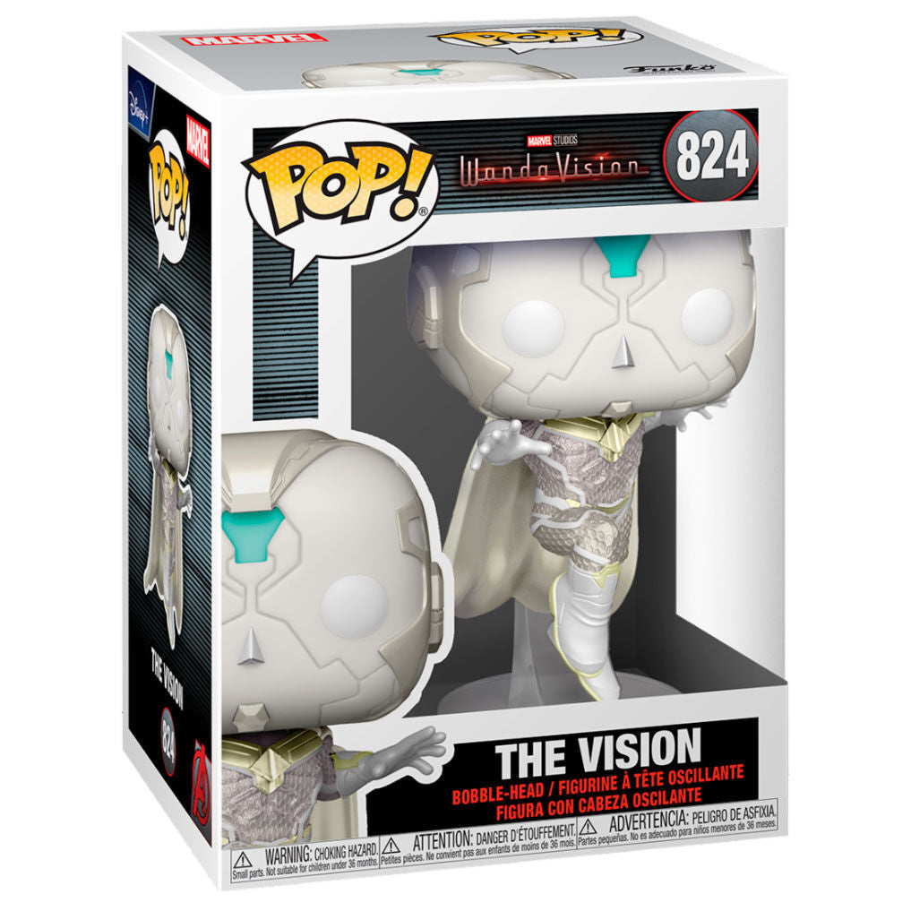 Figurine Funko POP! Marvel WandaVision The Vision, vue 3