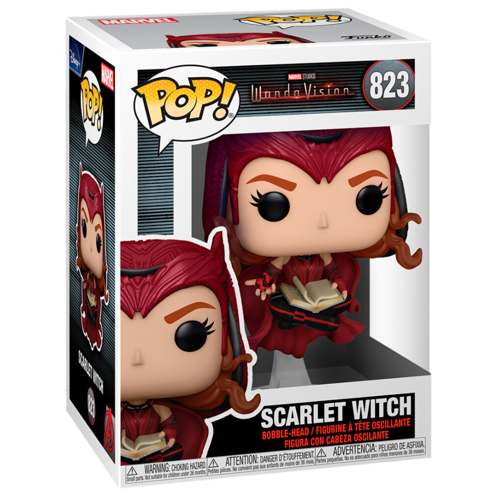 Figurine Funko POP! Marvel WandaVision Scarlet Witch, vue 2