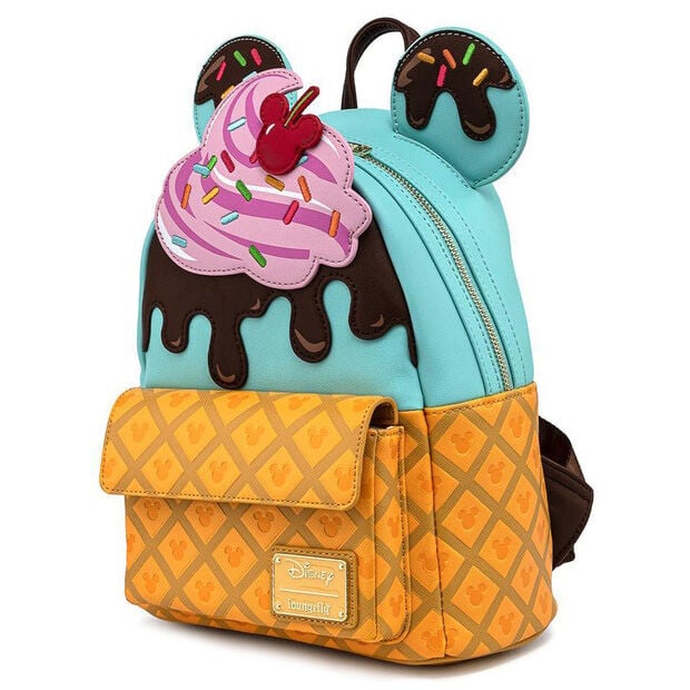 Sac à dos Loungefly Disney Mickey Minnie Ice Cream 25 cm, vue 3