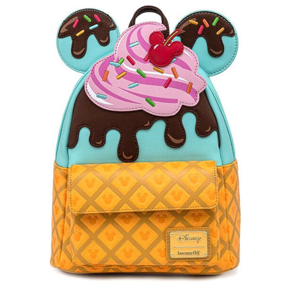 Sac à dos Loungefly Disney Mickey Minnie Ice Cream 25 cm, vue 4