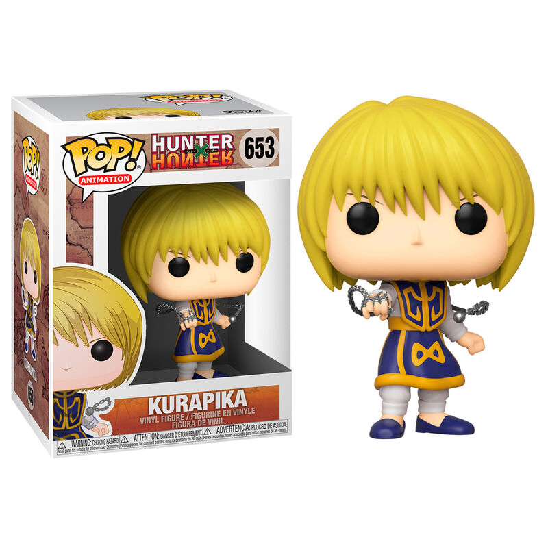 Figurine Funko POP! Hunter x Hunter Kurapika, vue 3