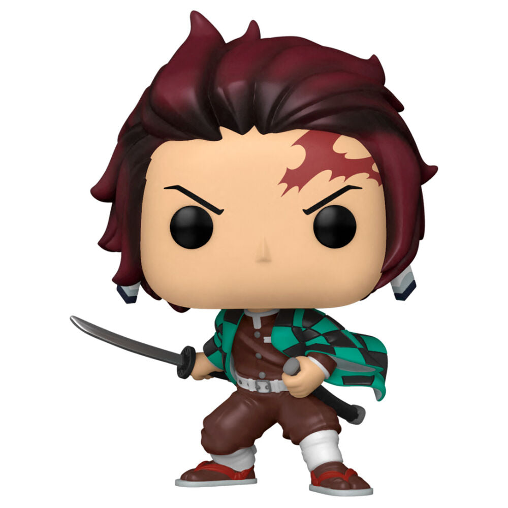 Figurine Funko POP! Demon Slayer Kimetsu no Yaiba Tanjiro Kamado, vue 2