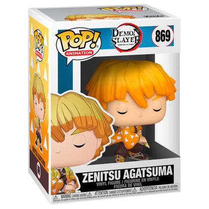 Figurine Funko POP! Kimetsu No Yaiba Demon Slayer Zenitsu Agatsuma, vue 2