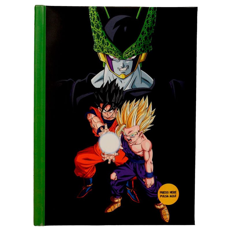 Cahier Dragon Ball Z Cell Final Battle avec lights