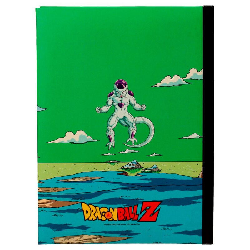 Cahier Dragon Ball Z Namek Final Battle avec lights, vue 2
