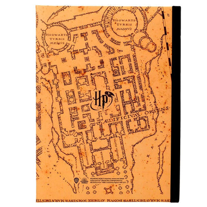 Cahier Harry Potter Marauders Map avec light, vue 2