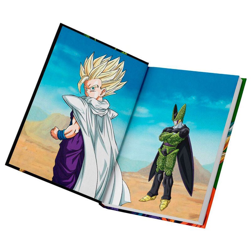 Cahier Dragon Ball Z Cell Final Battle avec lights, vue 3