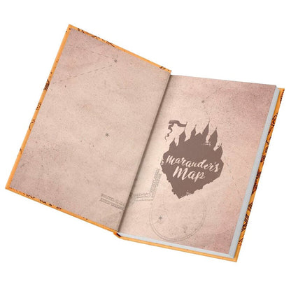 Cahier Harry Potter Marauders Map avec light, vue 3