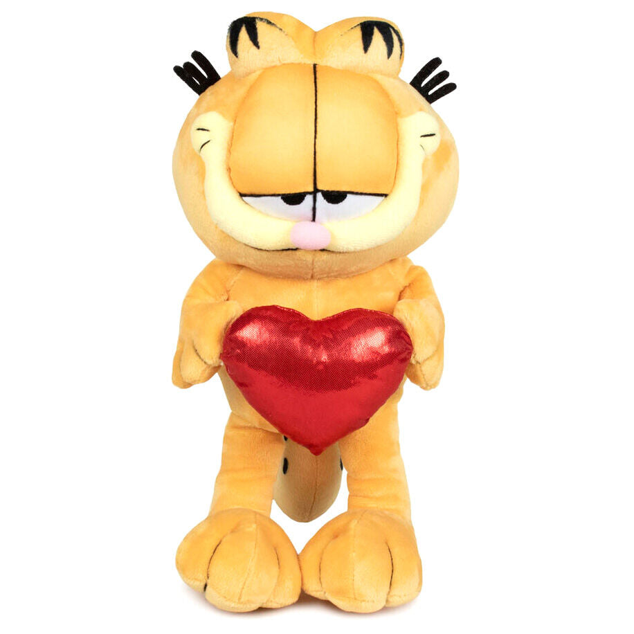 Peluche Garfield Cœur 30 cm