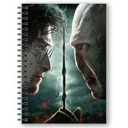 Cahier 3D Harry Potter Harry vs Voldemort