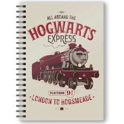 Cahier 3D Harry Potter All Aboard The Hogwarts Express