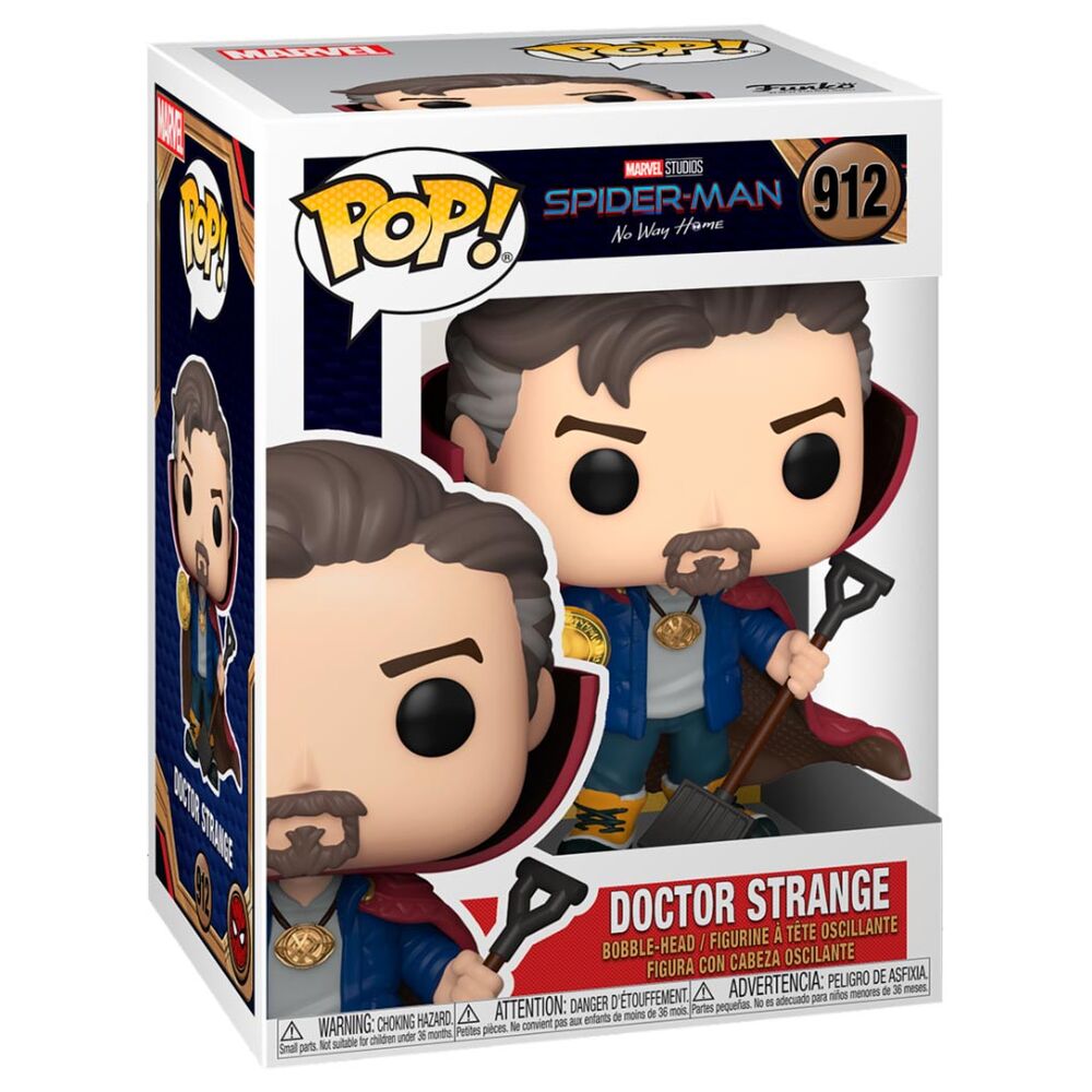 Figurine Funko POP! Marvel Spiderman No Way Home Doctor Strange, vue 2