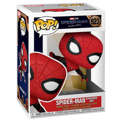 Figurine Funko POP! Marvel Spiderman No Way Home Spiderman Upgraded Suit, vue 2