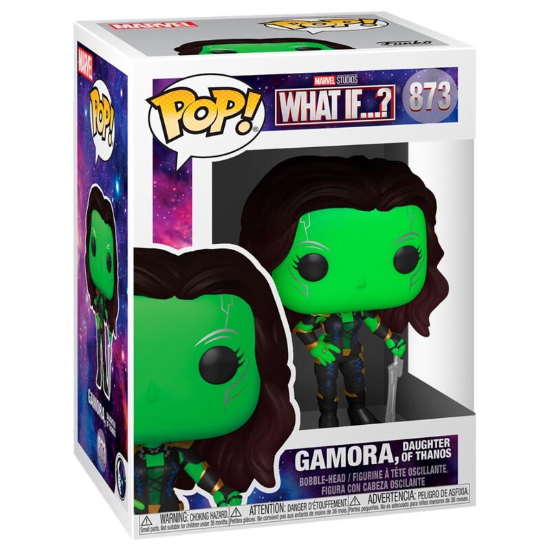 Figurine Funko POP! Marvel What If Gamora, vue 3