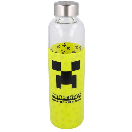 Gourde Minecraft silicone cover 585 ml